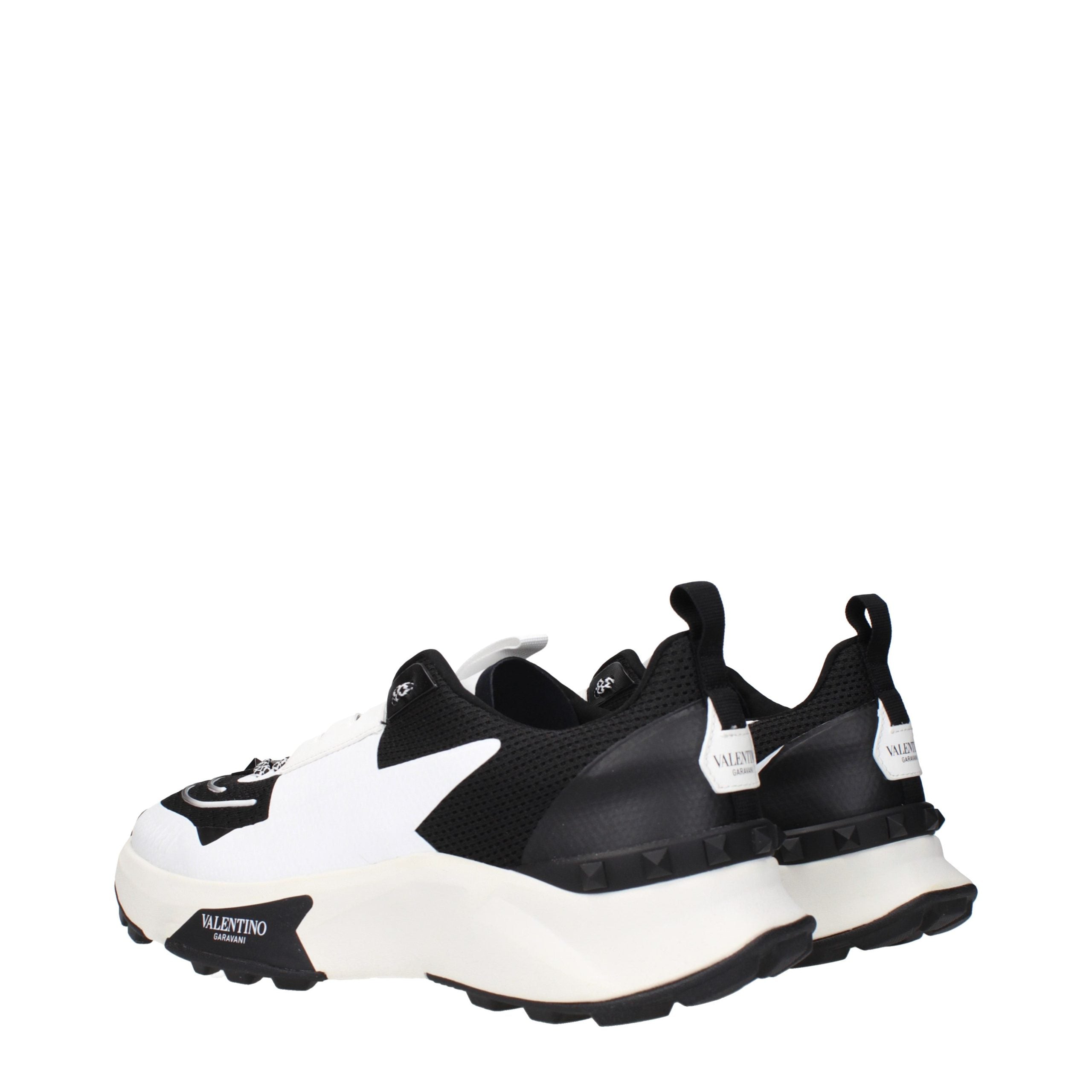 Valentino Garavani Schwarze Stoff-Sneaker-4