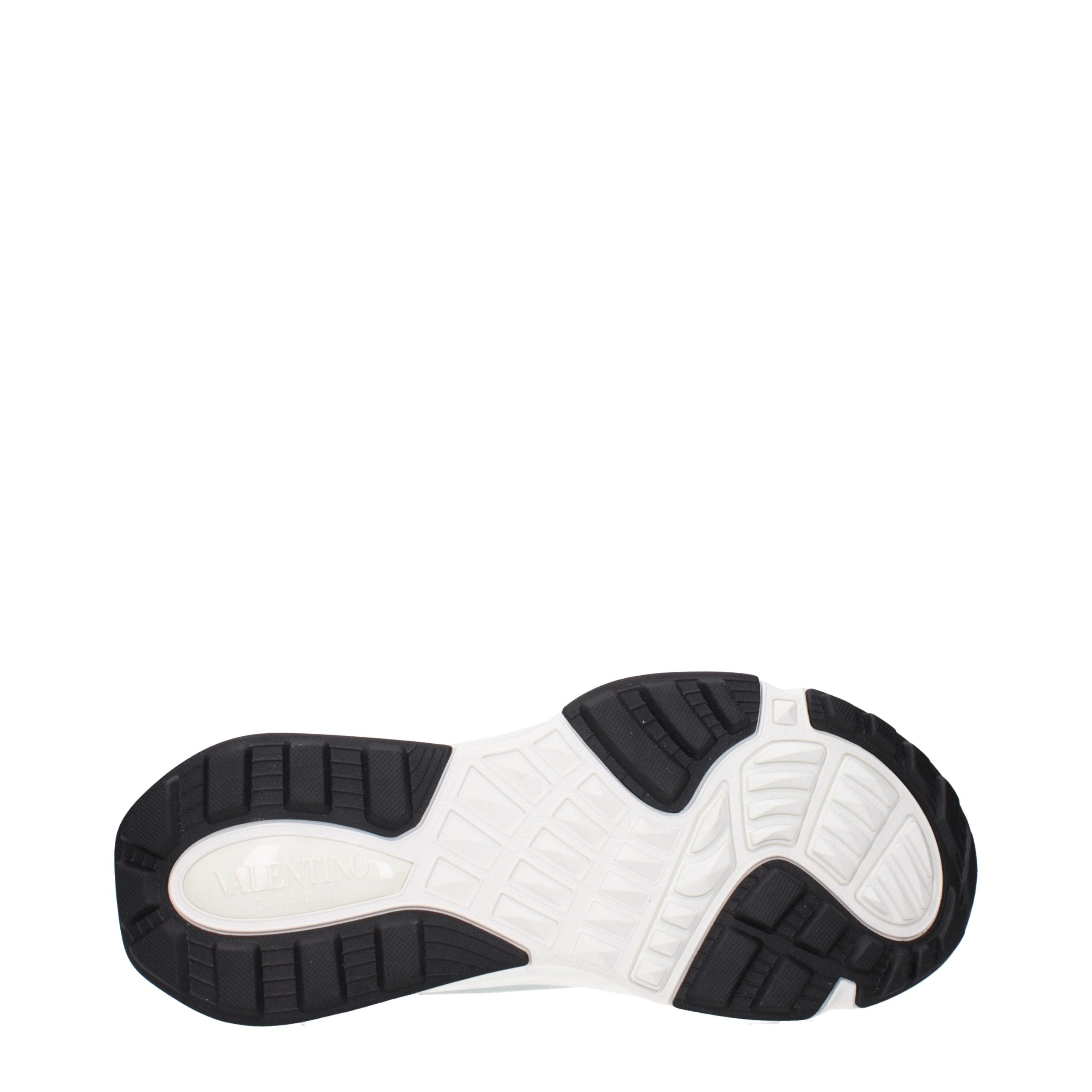 Valentino Garavani Graue Stoff-Sneaker mit niedrigem Schaft-5