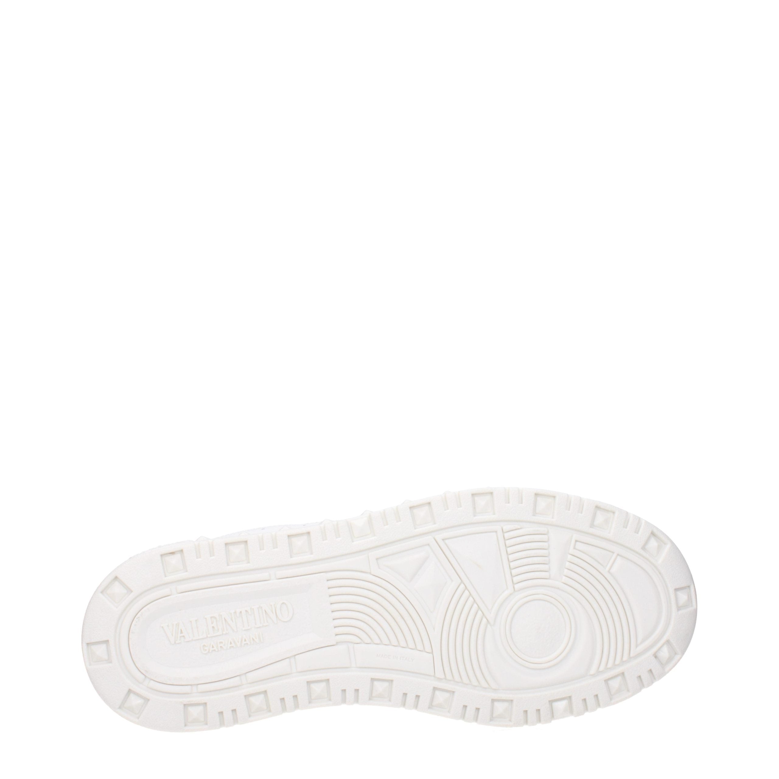 Valentino Garavani Weiße Leder-Sneaker-5