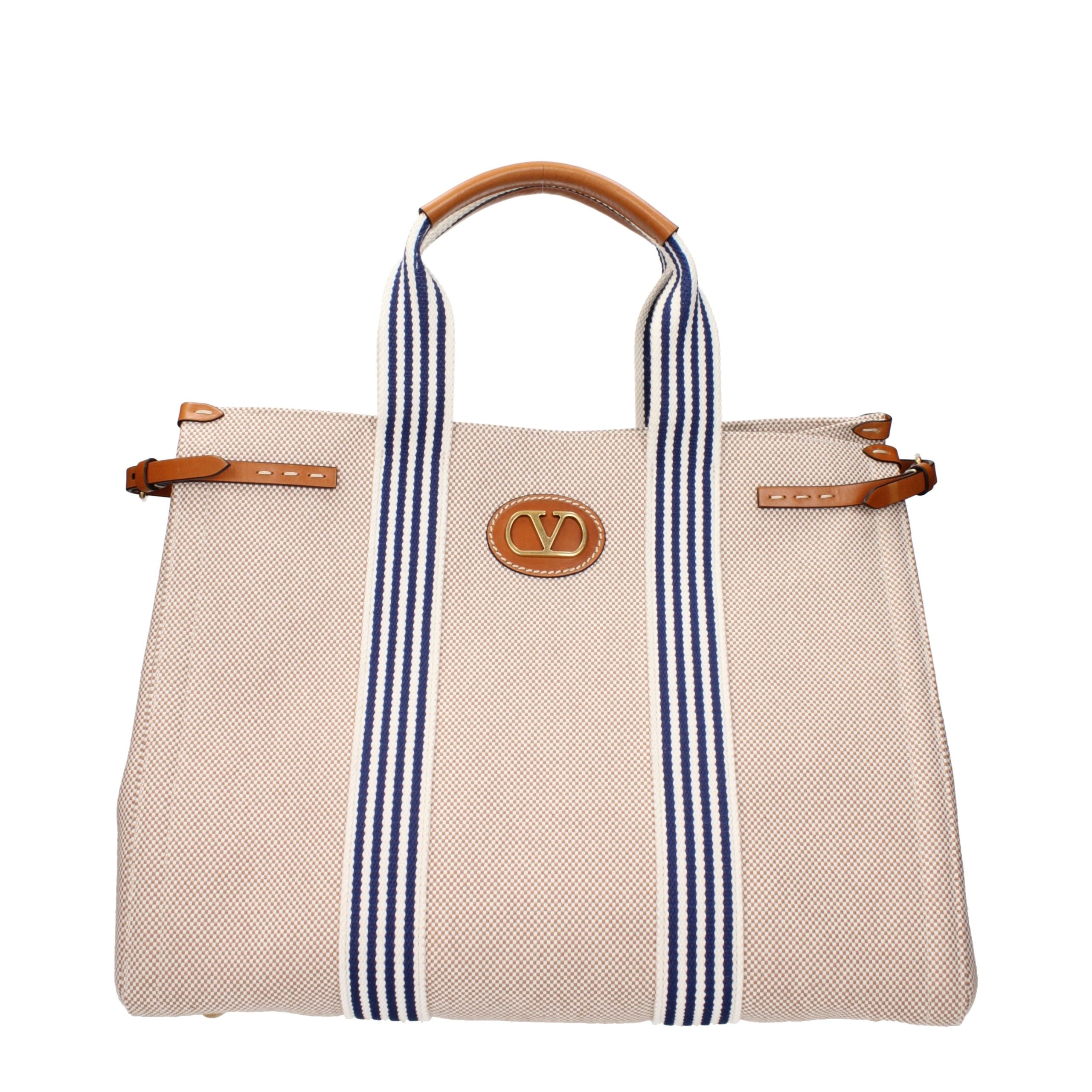 Valentino Garavani Beige Stoff-Handtasche-1