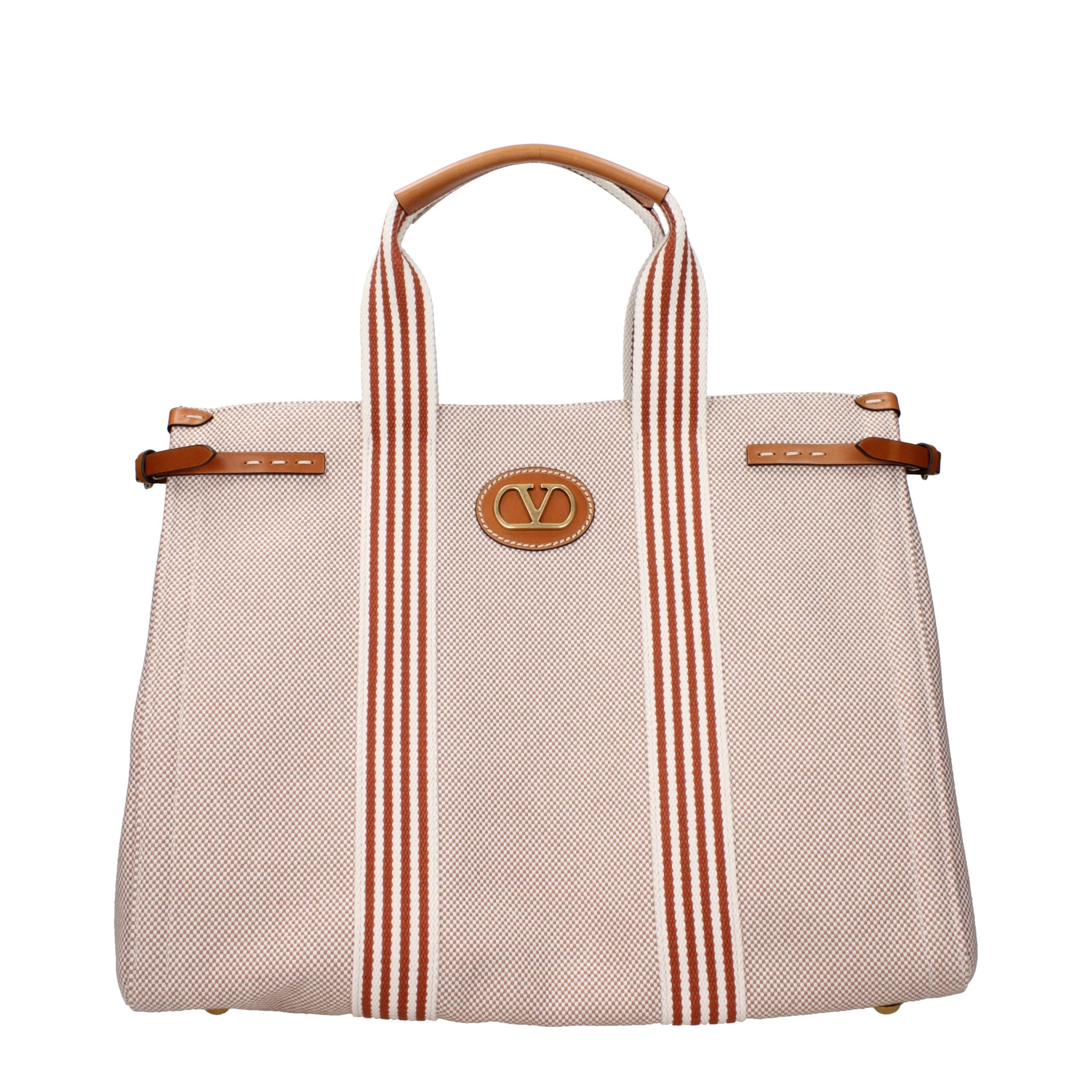 Valentino Garavani Beige Stoff-Handtasche-1