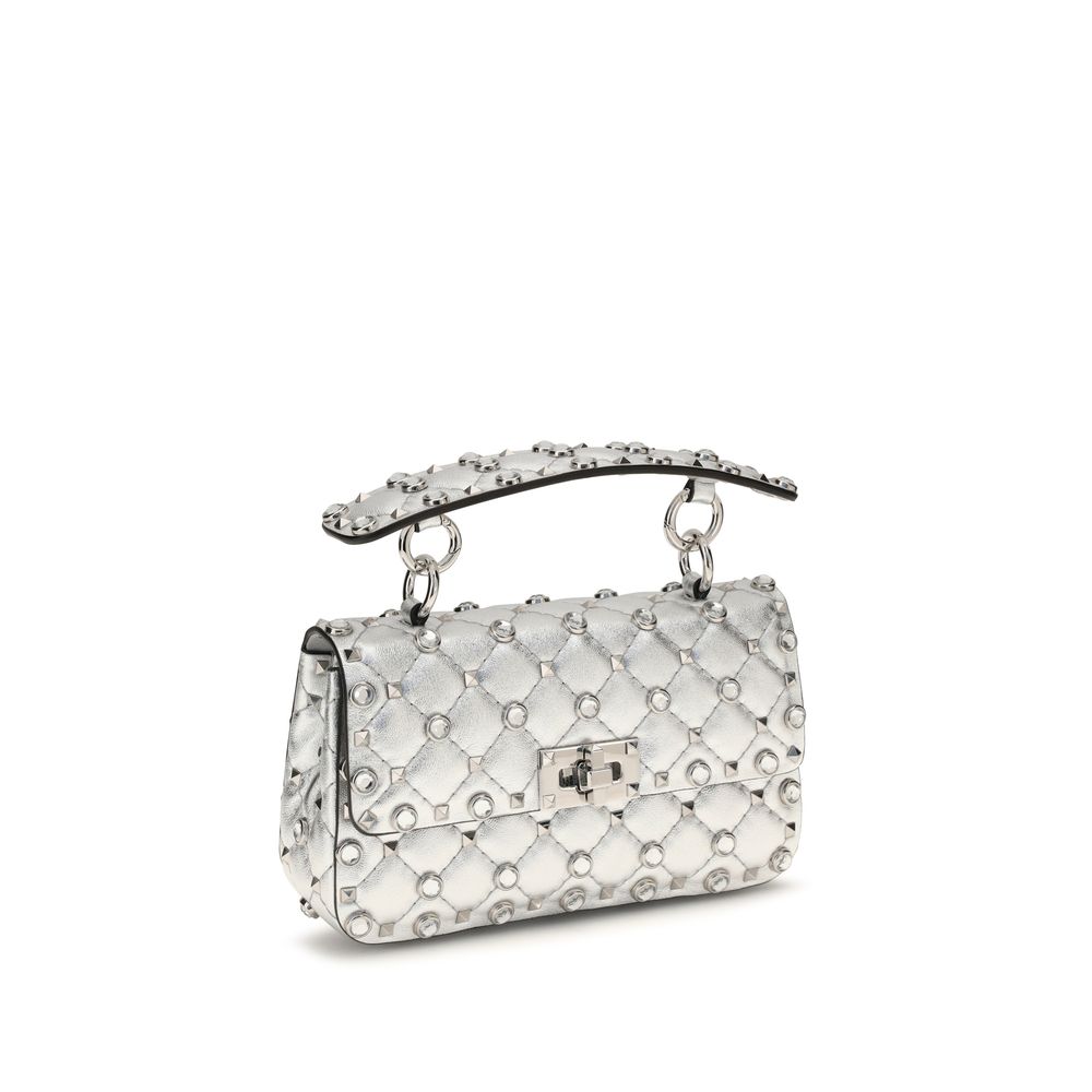 Valentino Garavani Handtasche aus Lammleder "Silver Lamb Ovis Aries Aries"-2