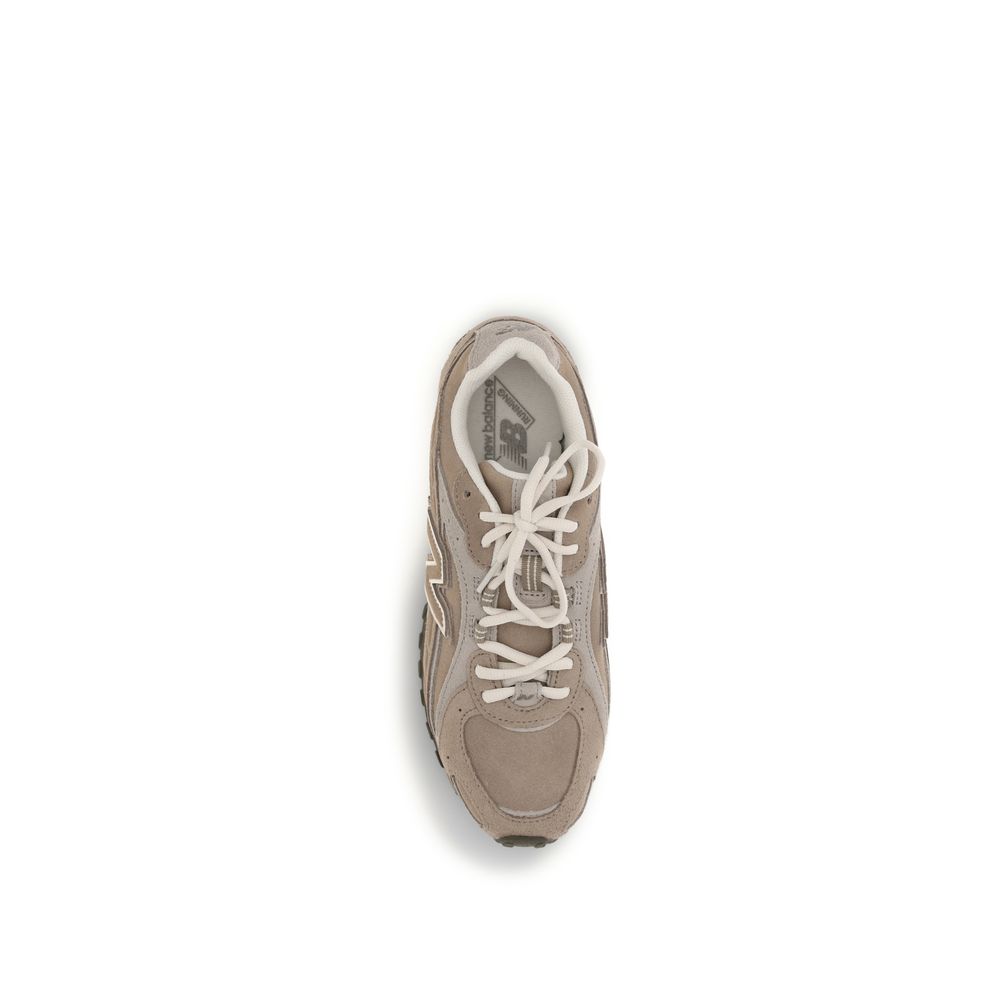 New Balance Braune Kalbsleder Bos Taurus Athletic Sneaker-4