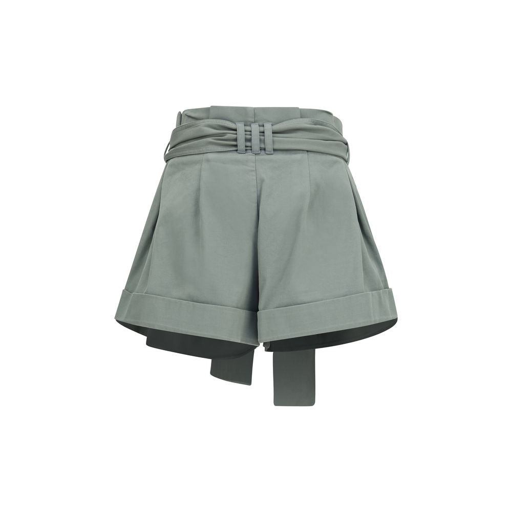 Balmain Zweifarbige Baumwoll-Bermudashorts-2