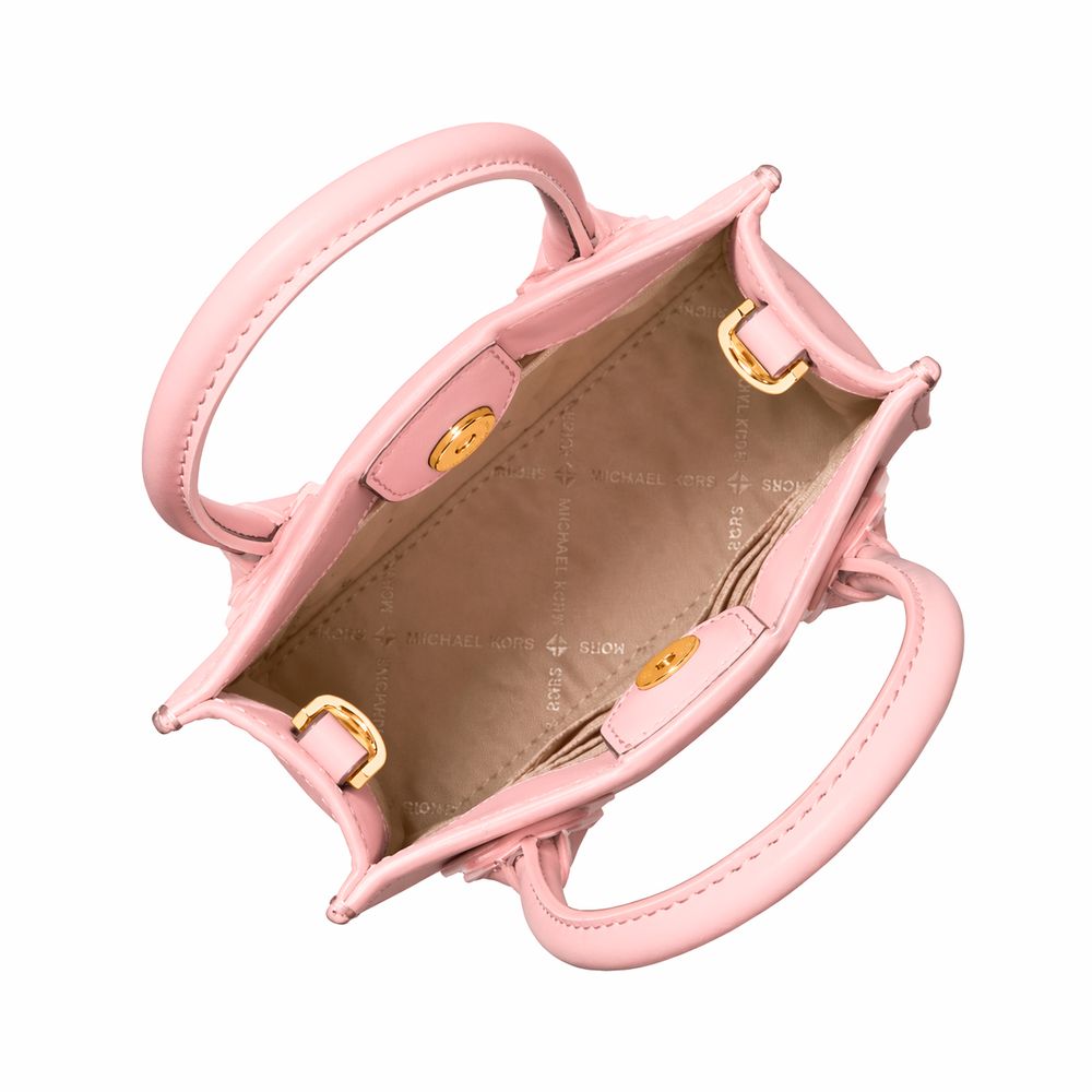 Michael Kors Mehrfarbige Pelz-Handtasche-3