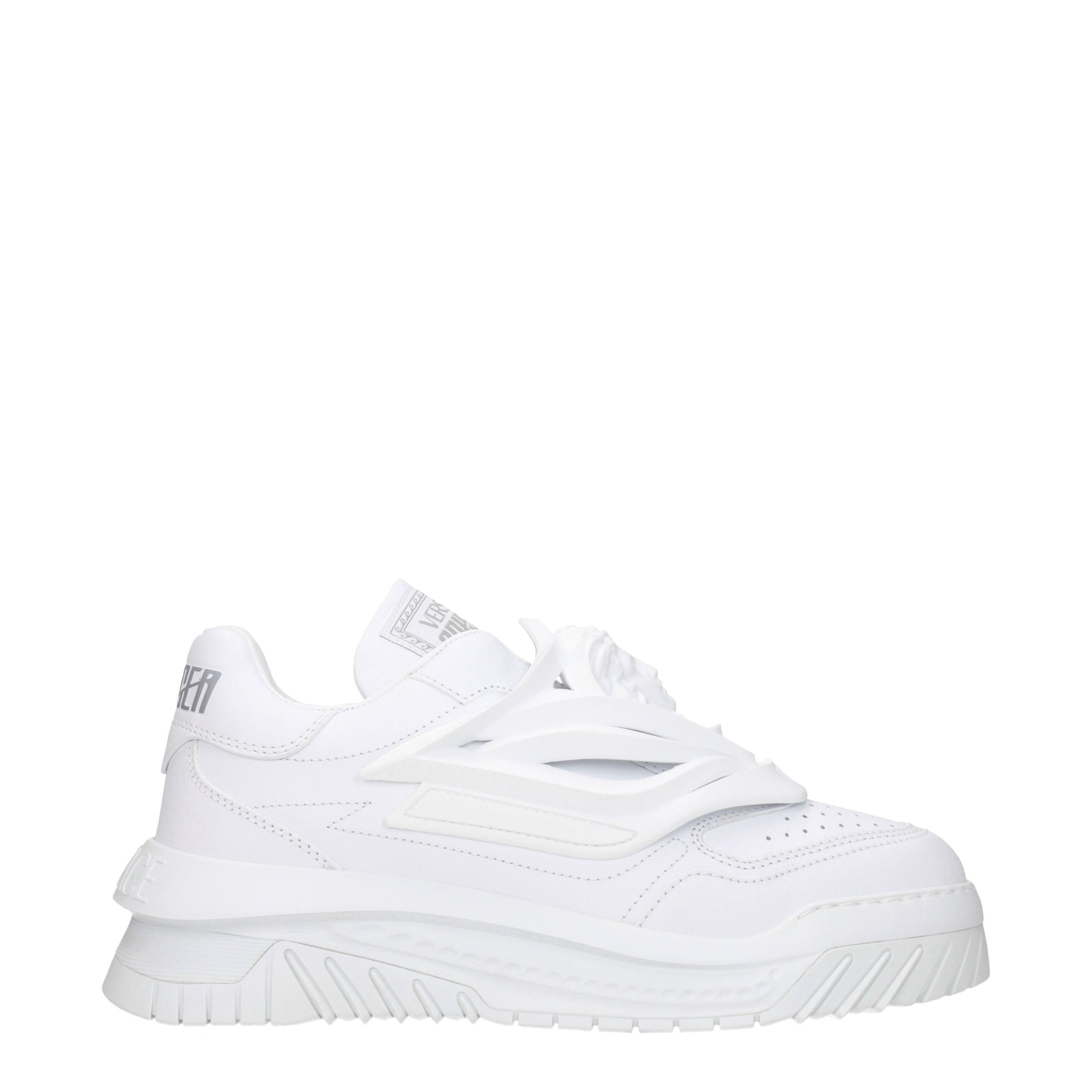 Versace Weiße Leder-Sneaker