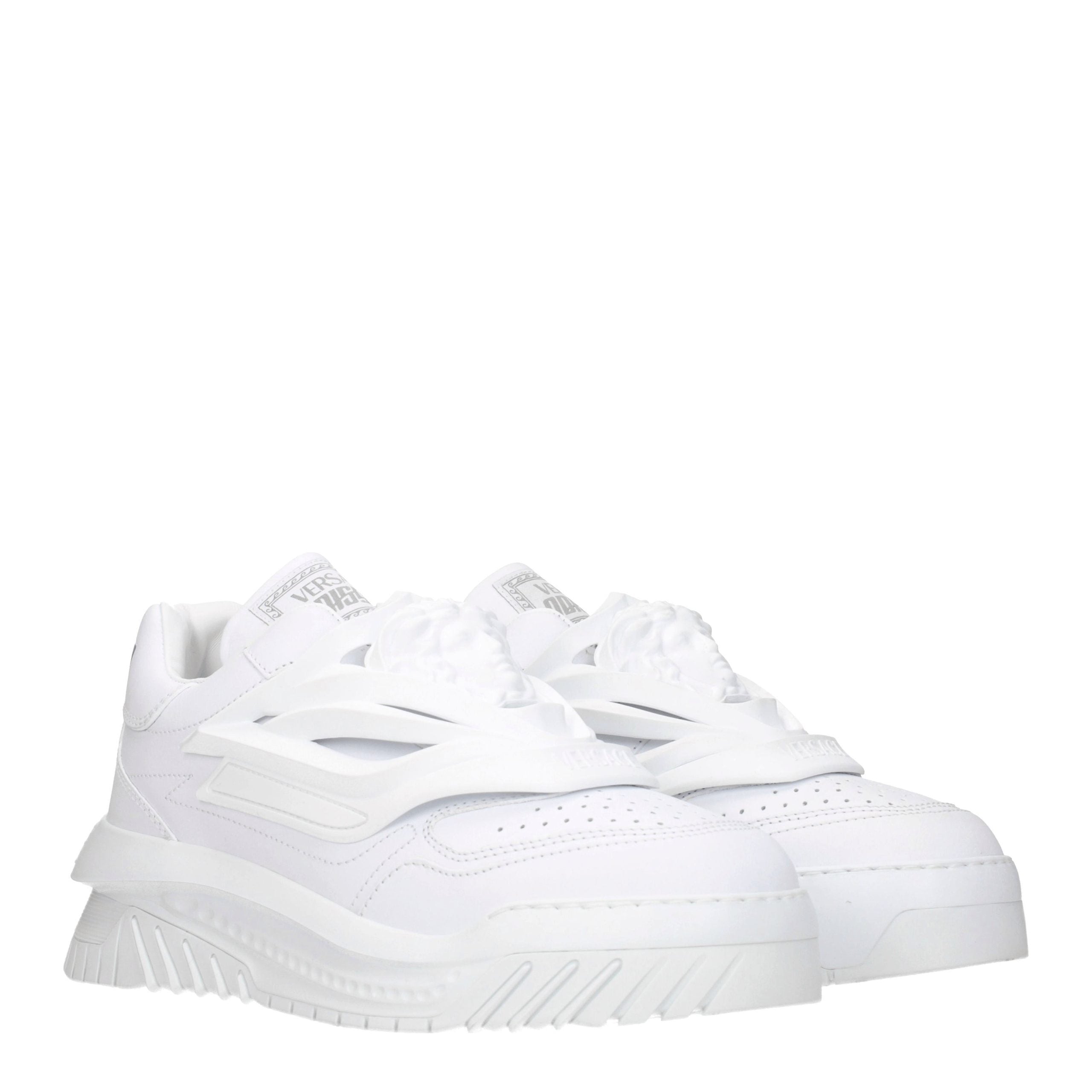Versace Weiße Leder-Sneaker-2
