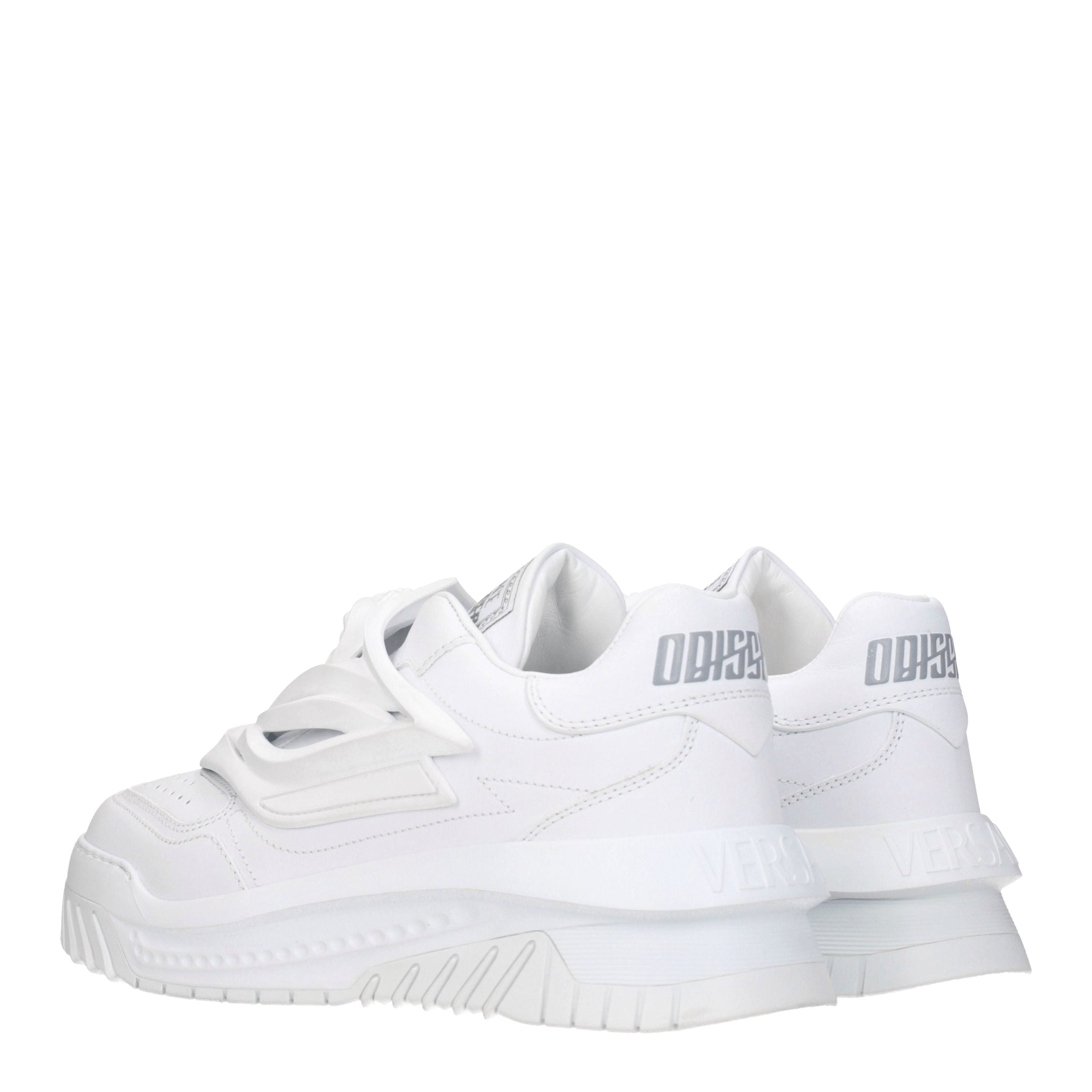 Versace Weiße Leder-Sneaker-4