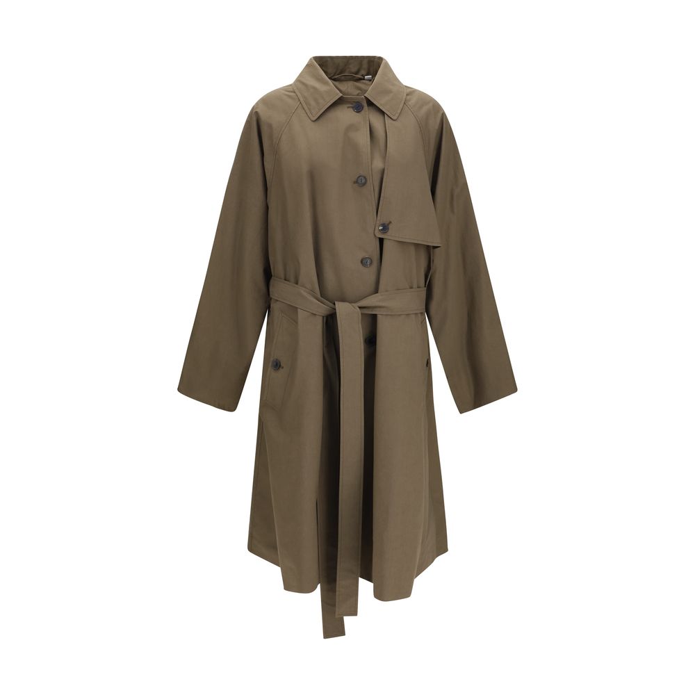 Calvin Klein Zweifarbiger Baumwoll-Trenchcoat-1