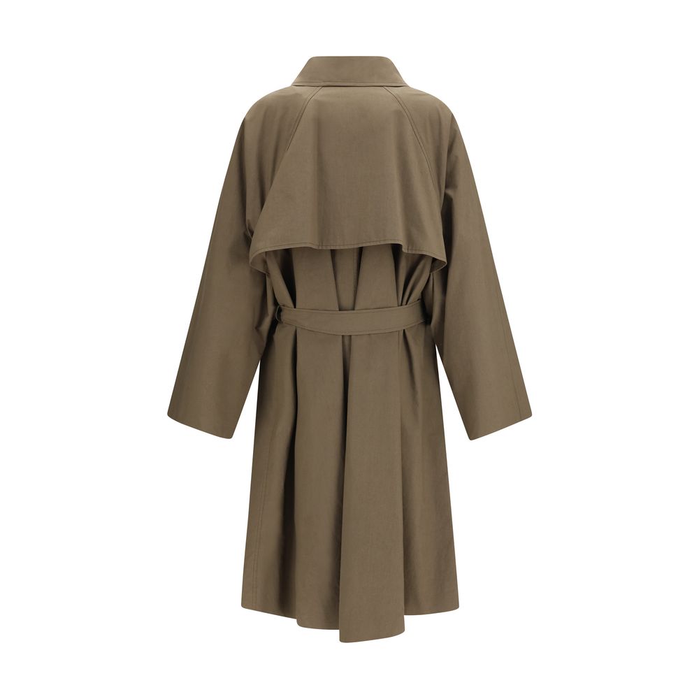 Calvin Klein Zweifarbiger Baumwoll-Trenchcoat-2