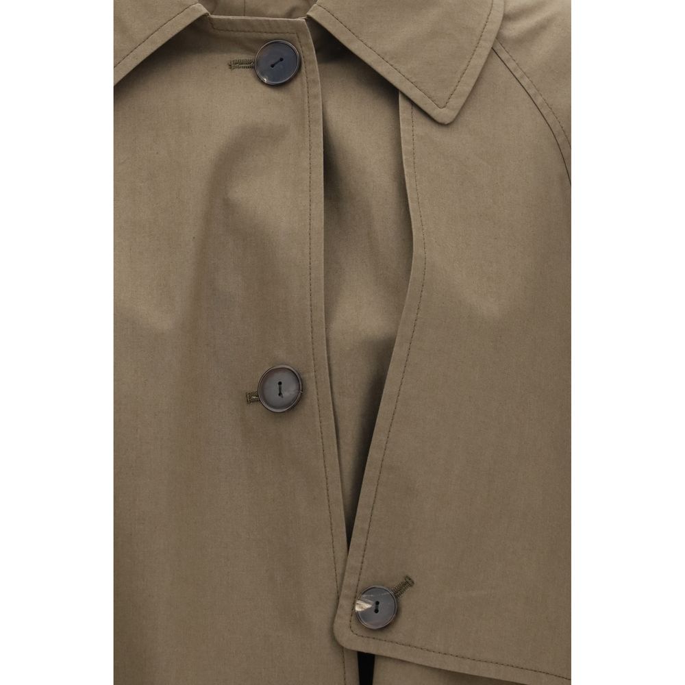 Calvin Klein Zweifarbiger Baumwoll-Trenchcoat-3