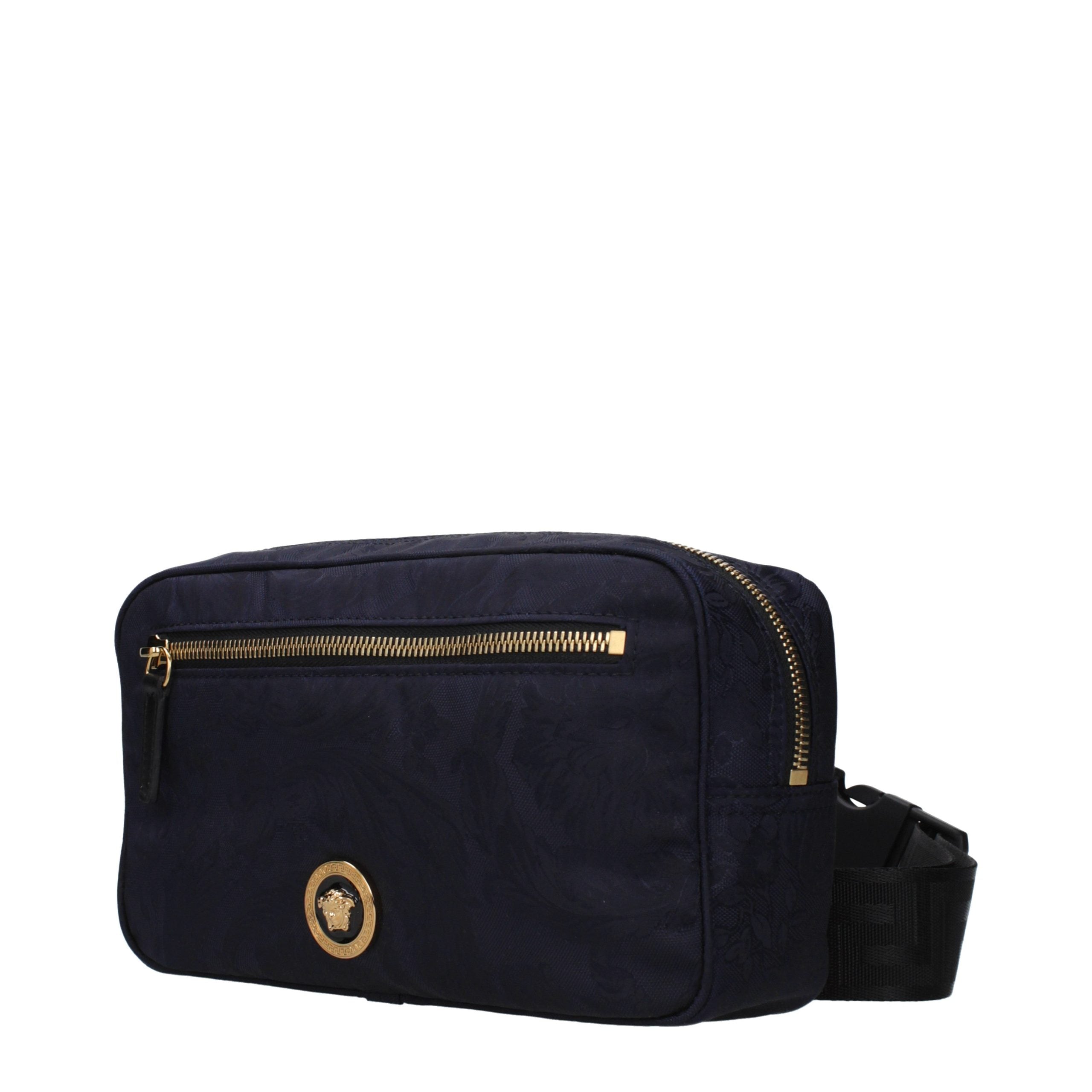 Versace Blauer Stoffrucksack-2