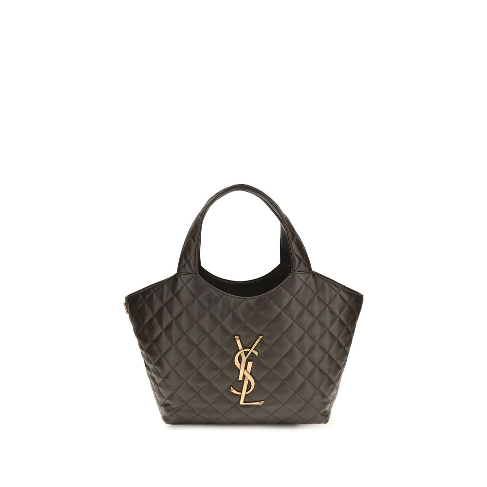 Saint Laurent Bicolor Napa Leather / Calf Bos Taurus Shoulder Bag-1