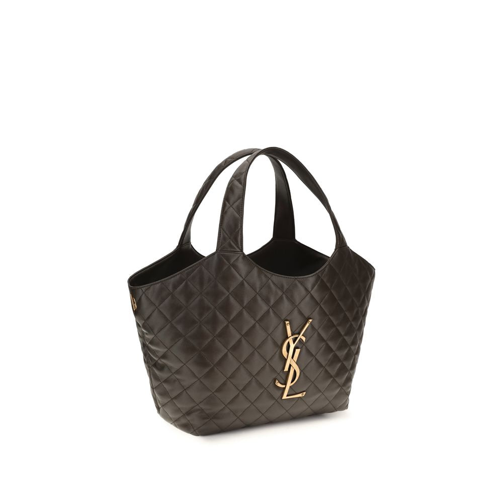 Saint Laurent Bicolor Napa Leather / Calf Bos Taurus Shoulder Bag-2