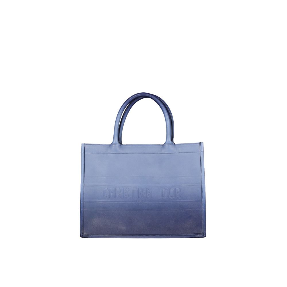 Dior Tasche aus blauem Kalbsleder-1