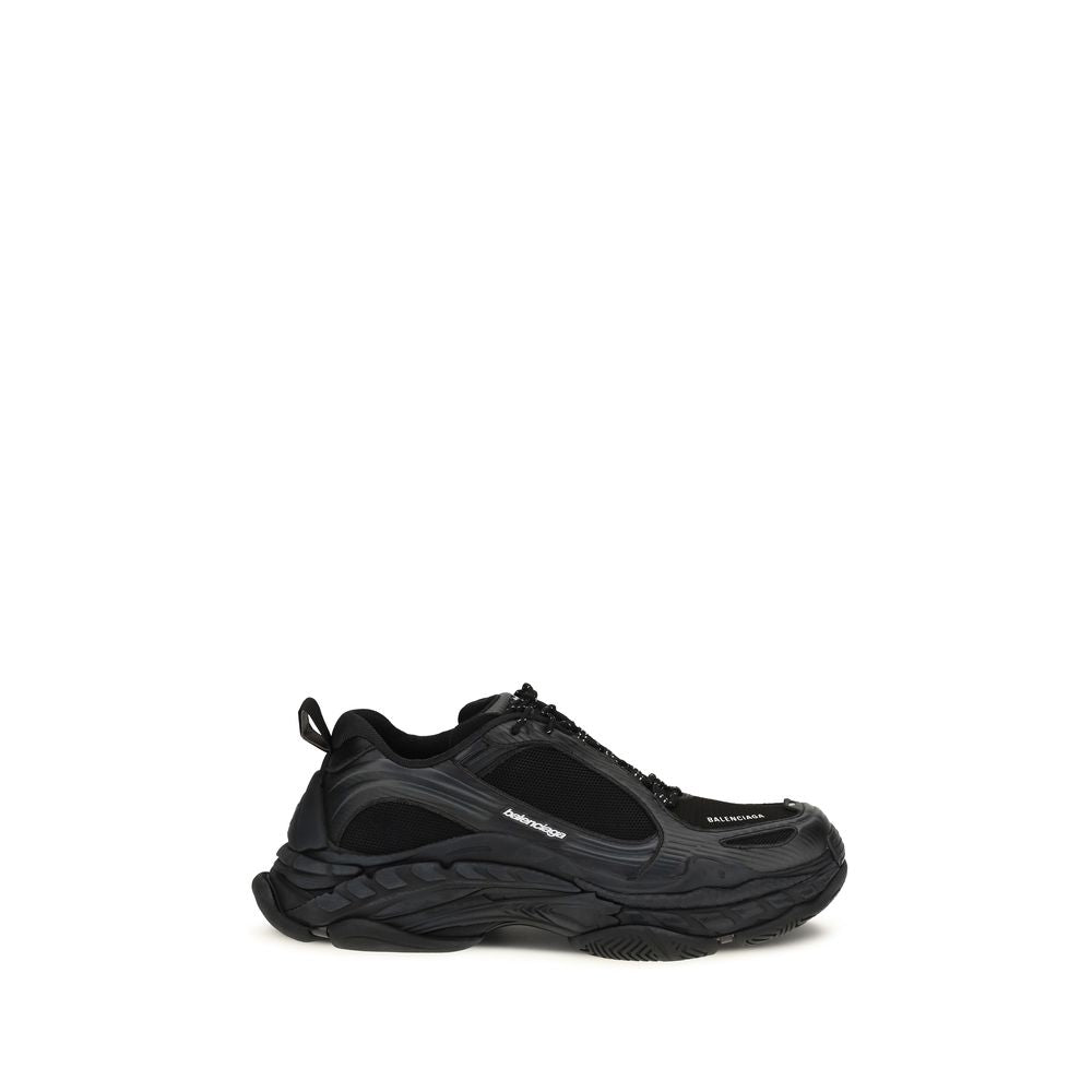 Balenciaga Schwarze Sneaker aus Polyester für sportliche Looks