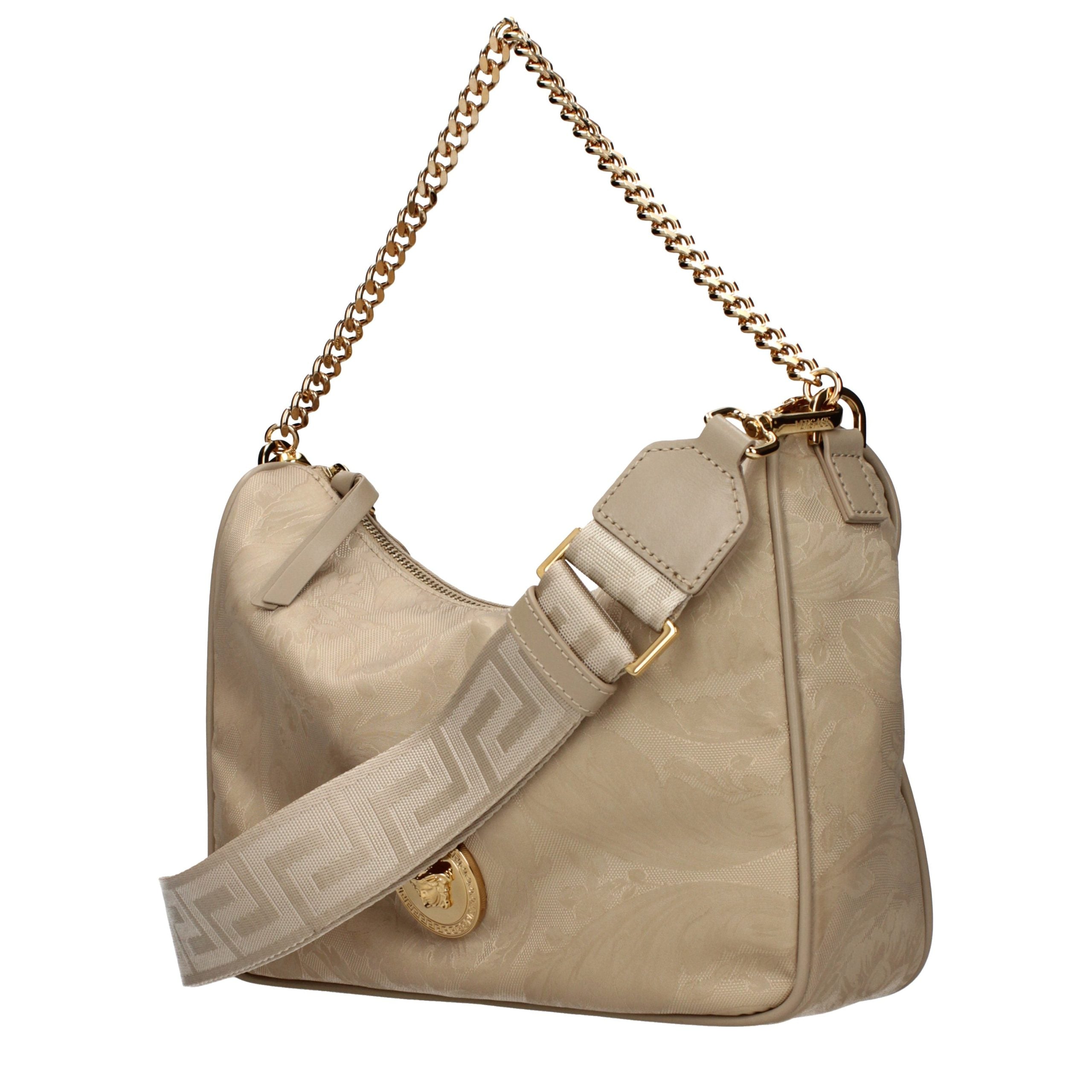 Versace Beige Stoff-Handtasche-2