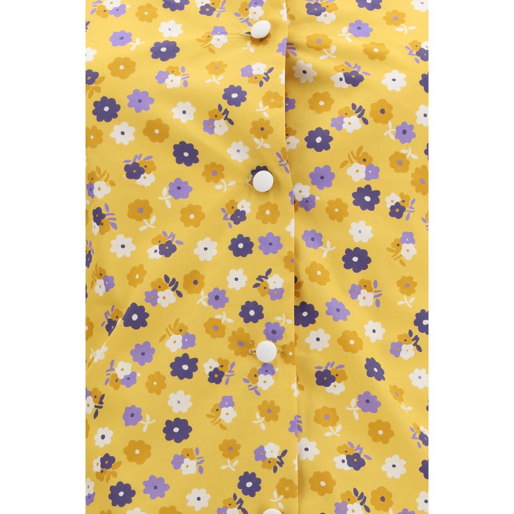 Miu Miu Zweifarbige Baumwoll-Freizeitkleid-3