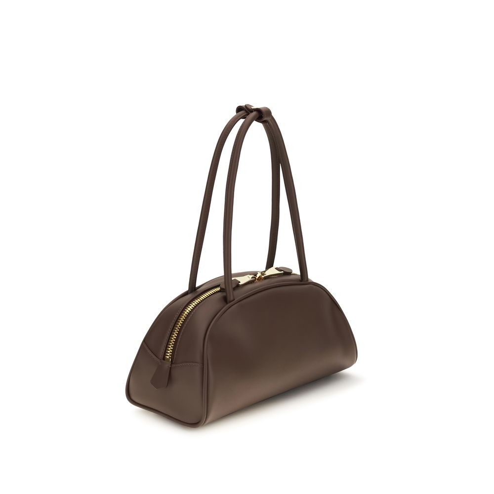 Miu Miu Braune Kalbsleder Bos Taurus Handtasche-3