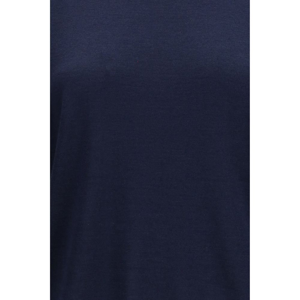 Brunello Cucinelli Blauer Kaschmir-Strickweste-3