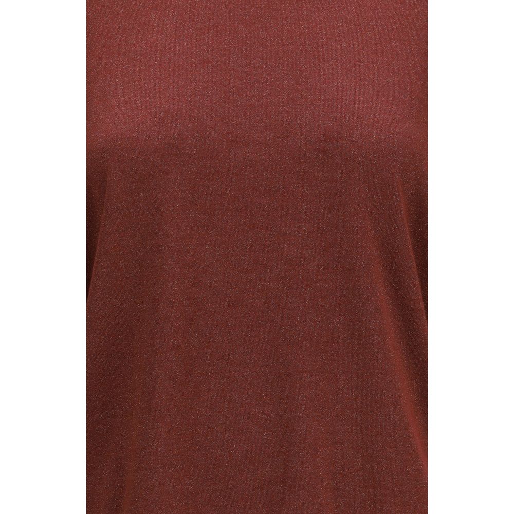 Brunello Cucinelli Bordeaux Kaschmir-Sweatshirt-3