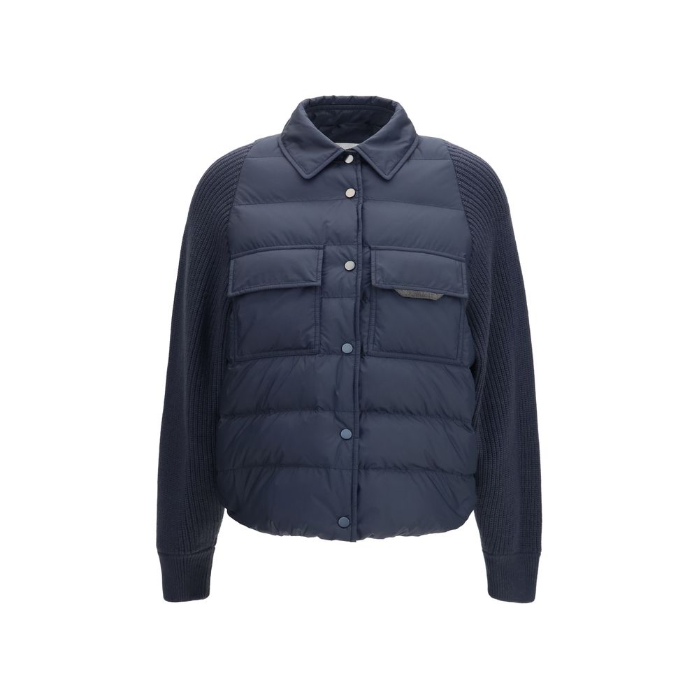 Brunello Cucinelli Blaue Kleidung aus Polyester-1