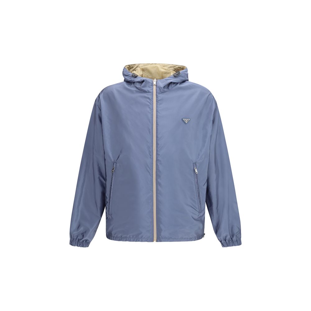 Prada Beige Jacke aus recyceltem Polyamid-2