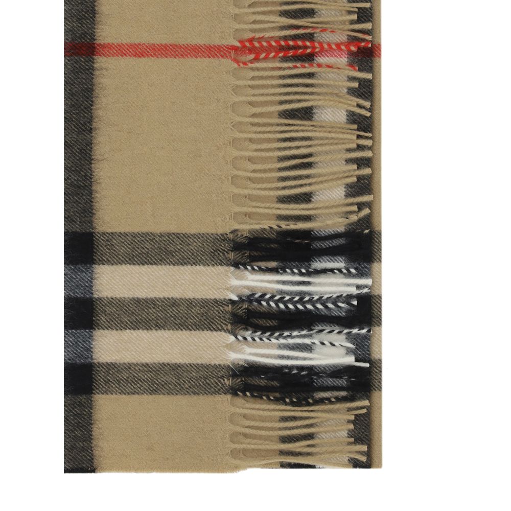 Burberry Brauner Kaschmirschal-3