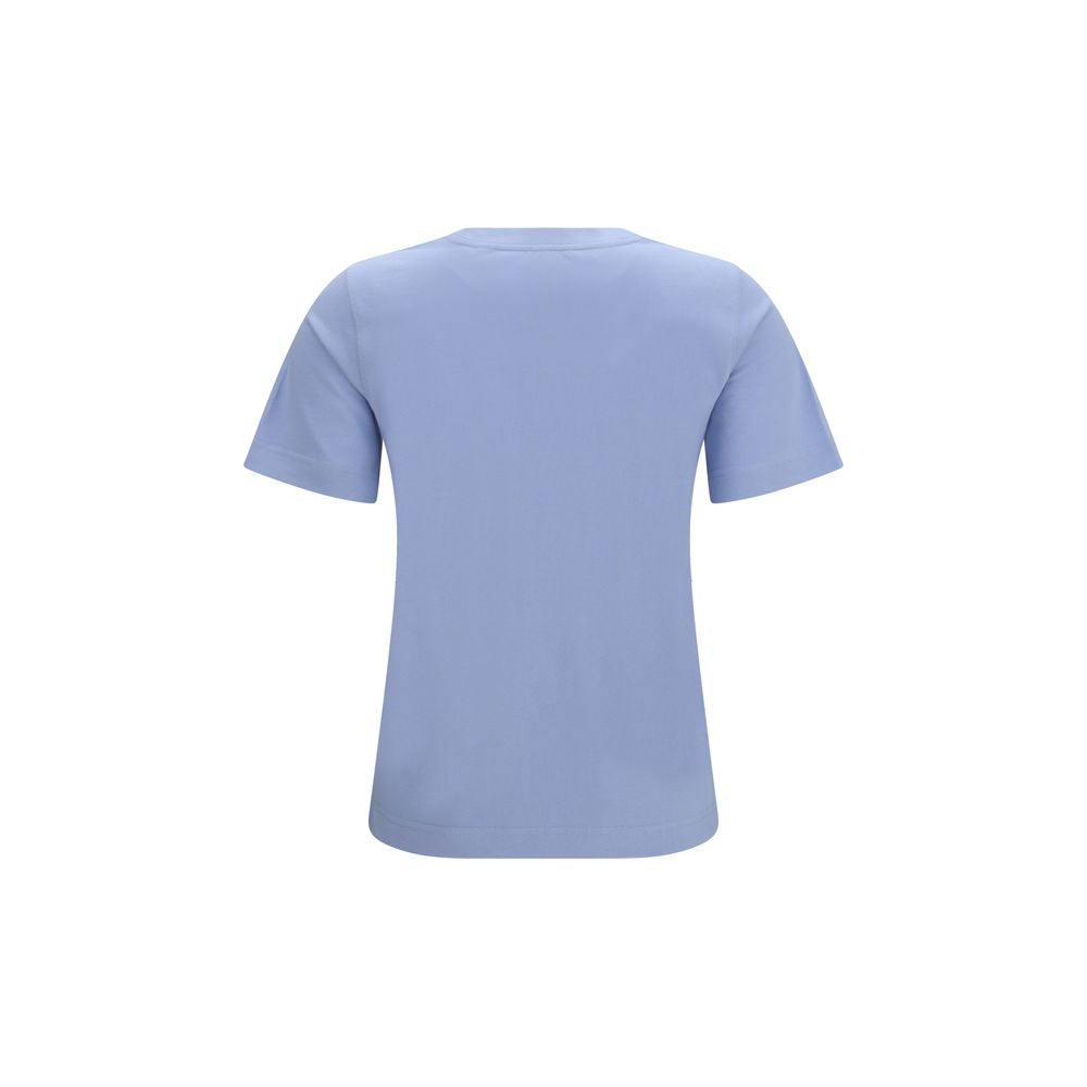 Burberry Blaues Baumwoll-T-Shirt-2