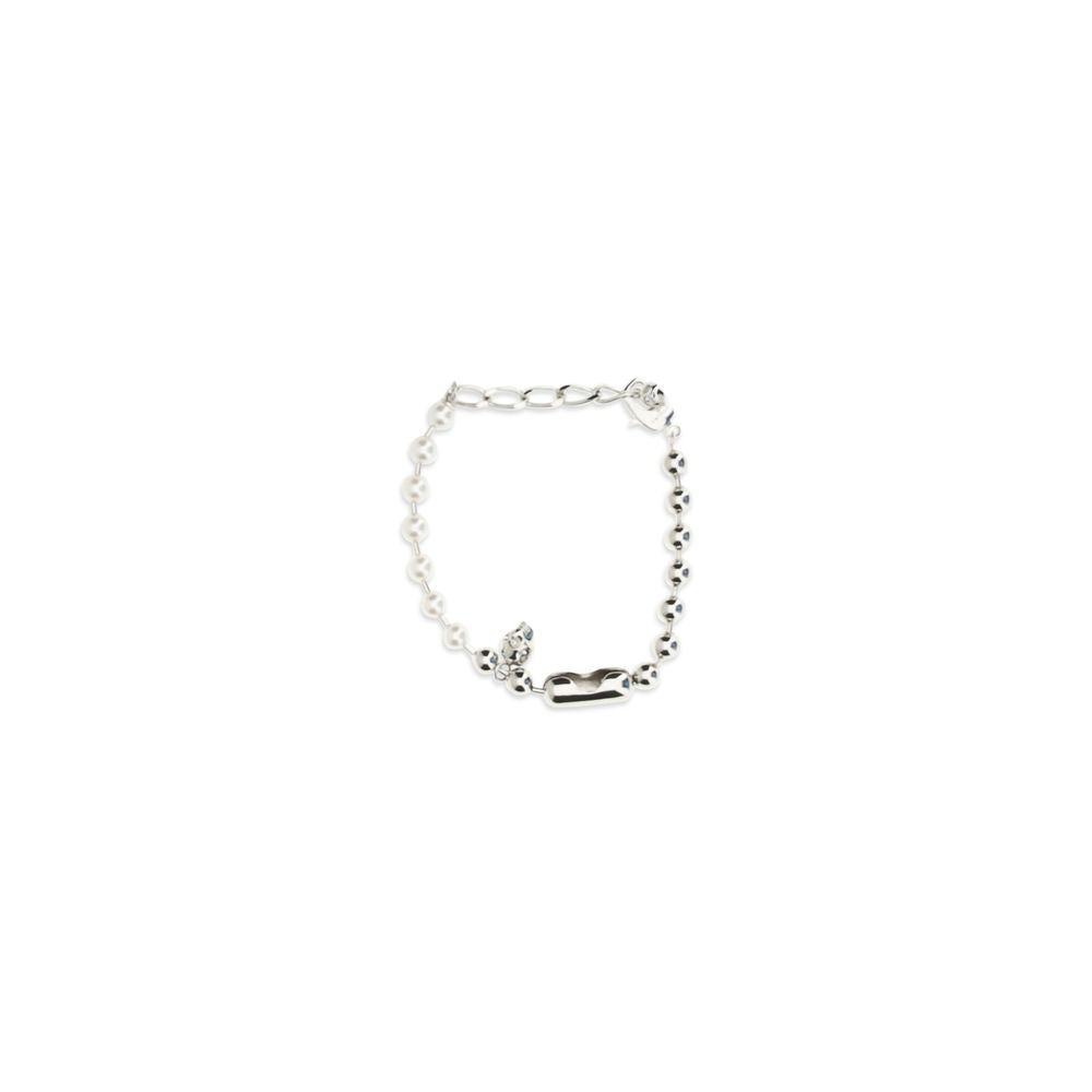 Alexander McQueen Armband aus weißem Messing-2