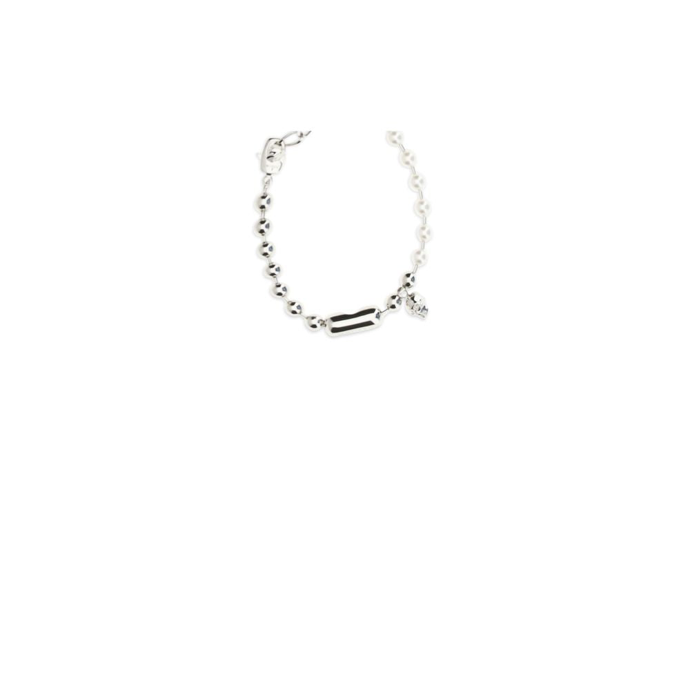 Alexander McQueen Armband aus weißem Messing-3
