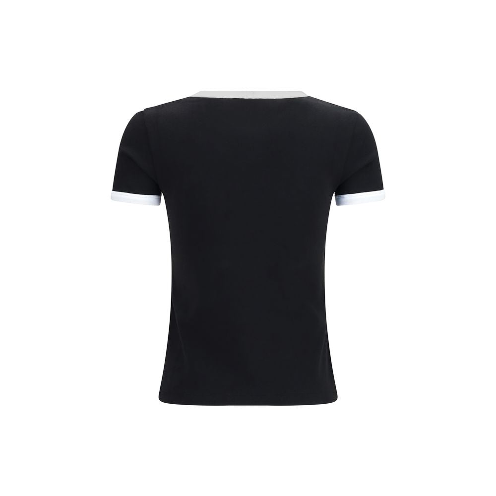 Kenzo Schwarzes Baumwoll-T-Shirt-2
