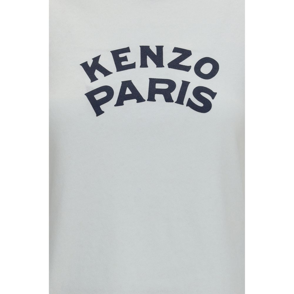 Kenzo Weißes Baumwoll-T-Shirt-3