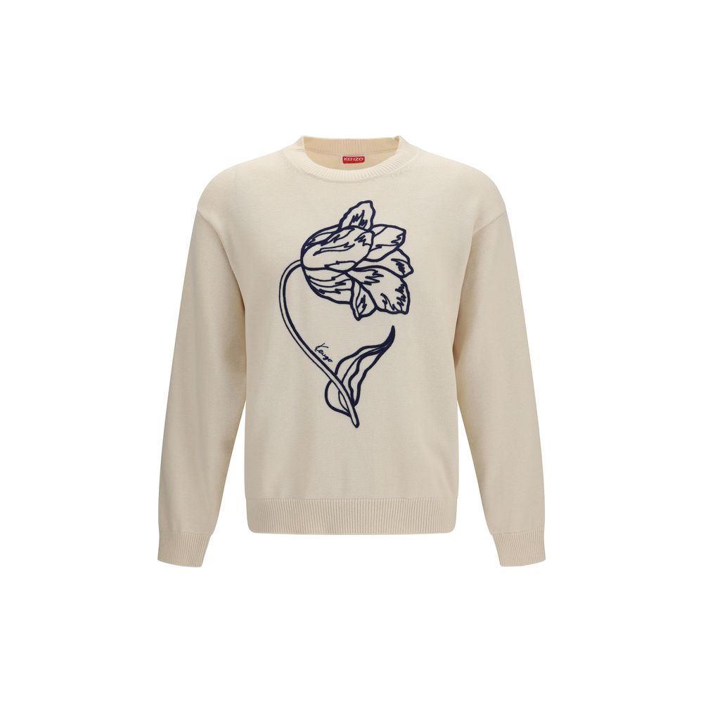 Kenzo Beige Baumwoll-Sweatshirt-1