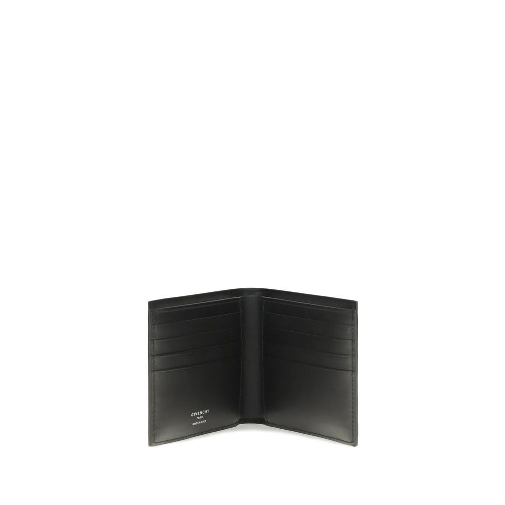 Givenchy Schwarzes Kalbsleder Bos Taurus Portemonnaie-3
