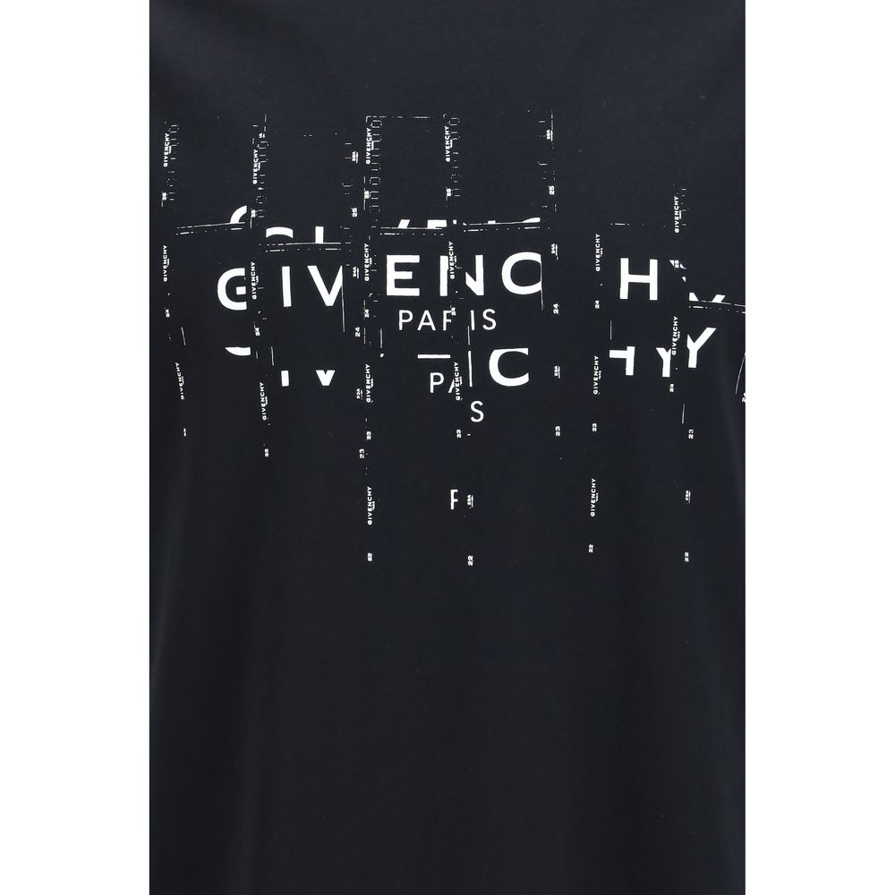 Givenchy Schwarzes Baumwoll-T-Shirt-3