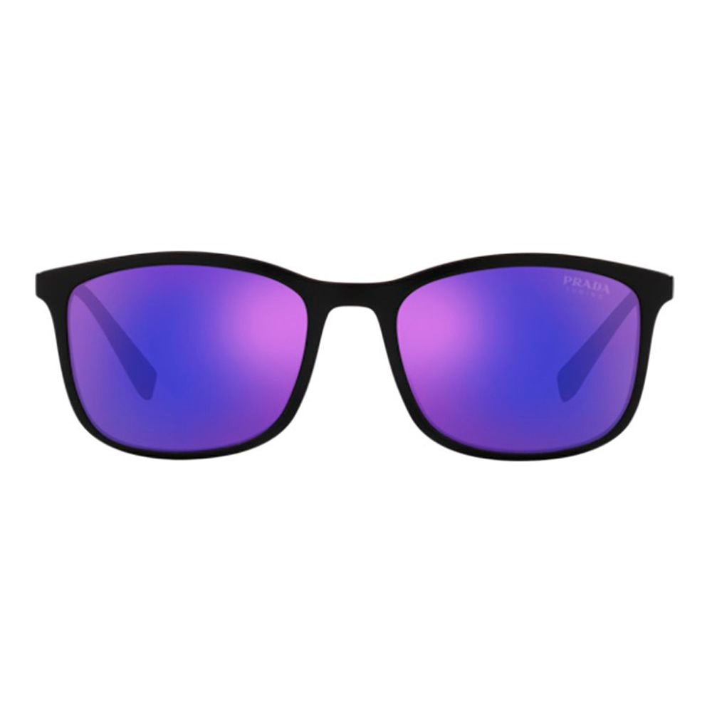 Prada Sonnenbrille mit blauen Einsätzen-2