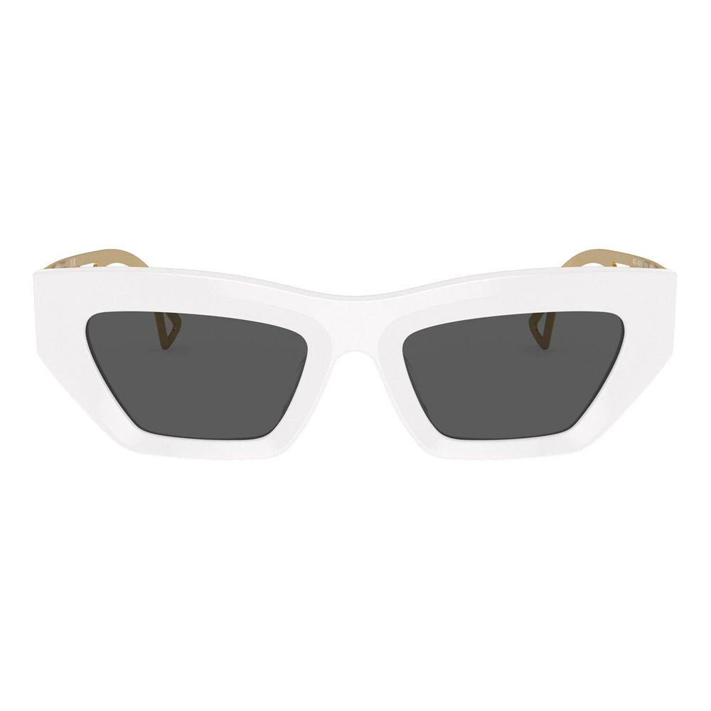 Versace Weiße Sonnenbrille aus Acetat-2