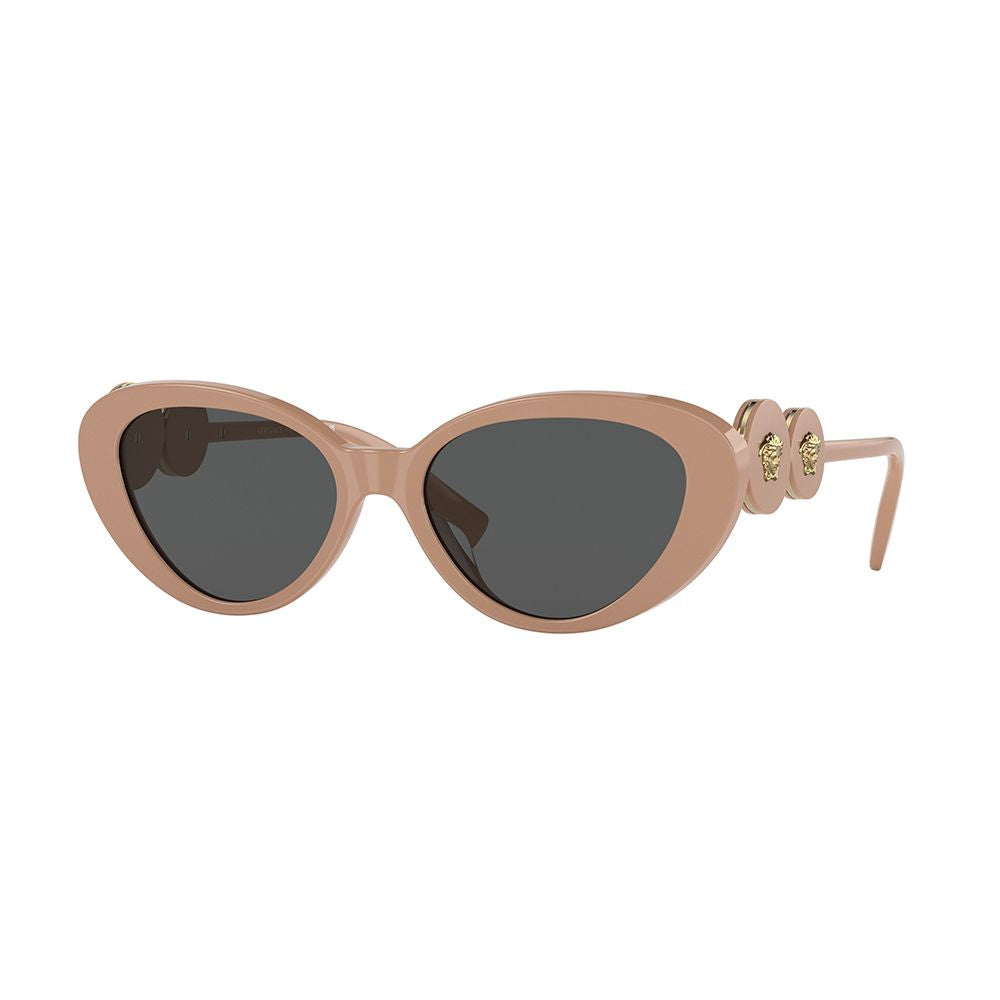 Versace Braune Sonnenbrille aus Acetat