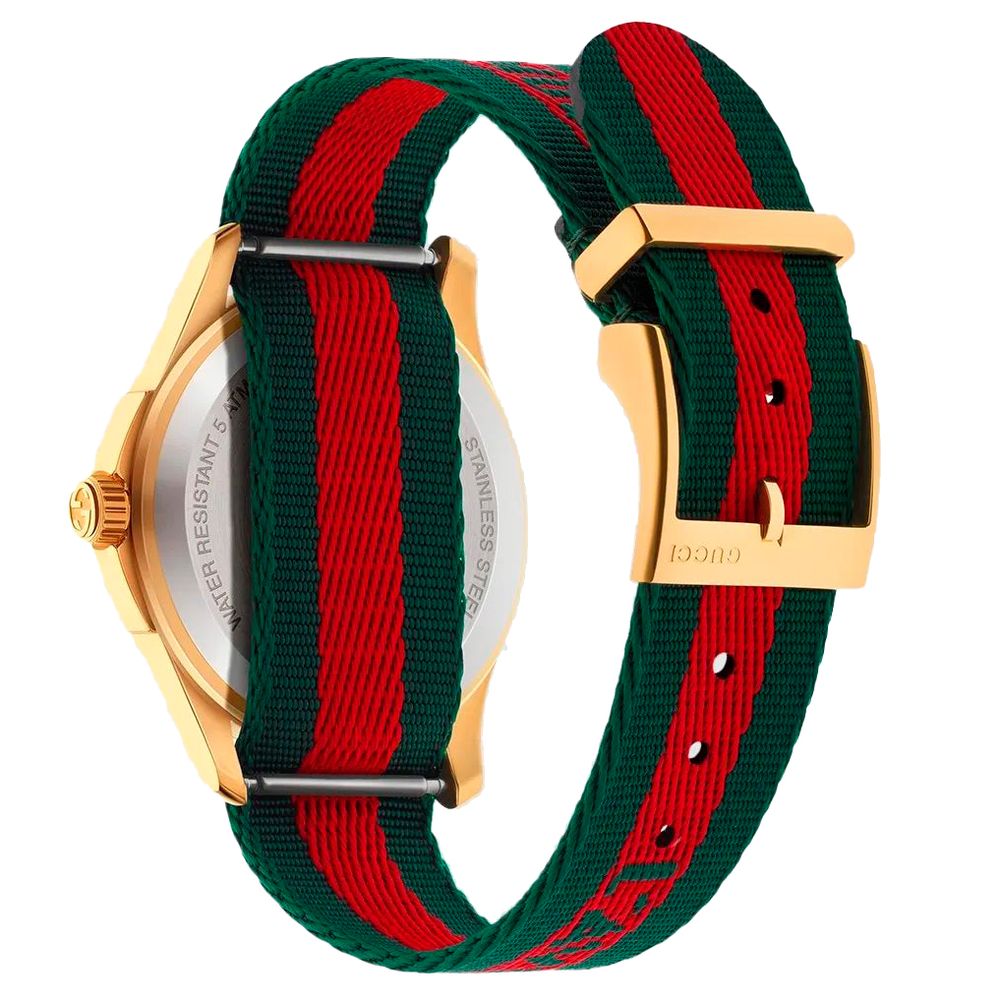 Gucci Multicolor Nylon Bracelet Watch-2
