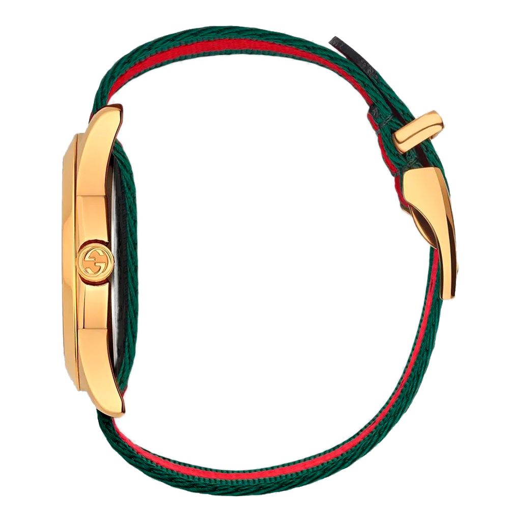 Gucci Multicolor Nylon Bracelet Watch-3