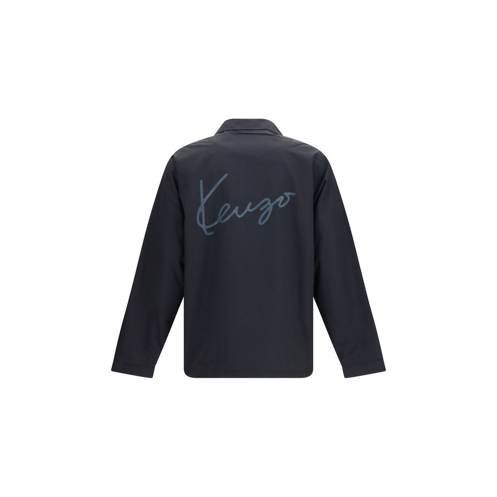 Kenzo Schwarze Baumwolljacke-2