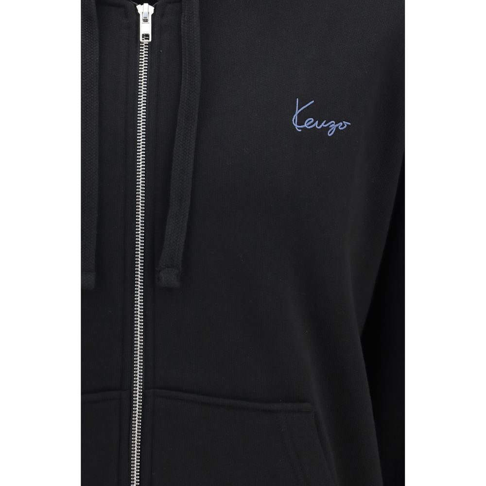 Kenzo Schwarzer Baumwoll-Sweatshirt-3