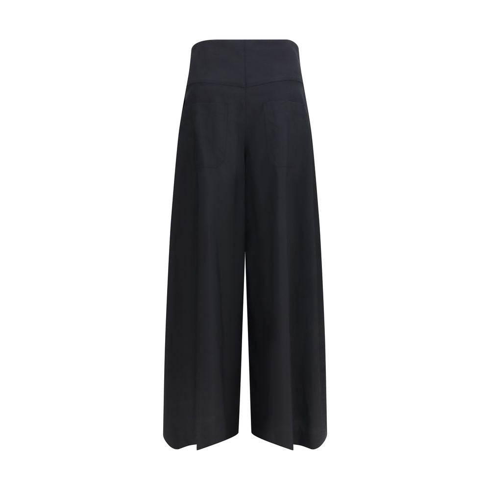 Brunello Cucinelli Schwarze Baumwoll-Freizeithose-2