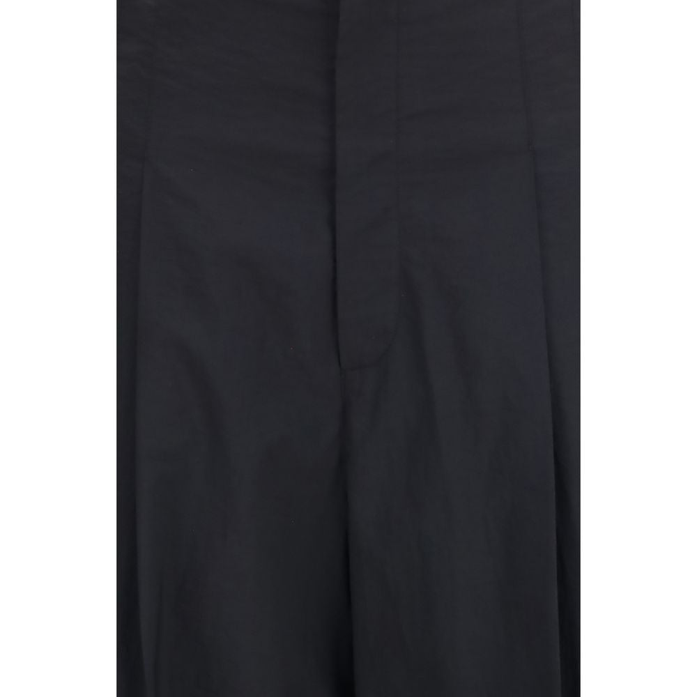 Brunello Cucinelli Schwarze Baumwoll-Freizeithose-3