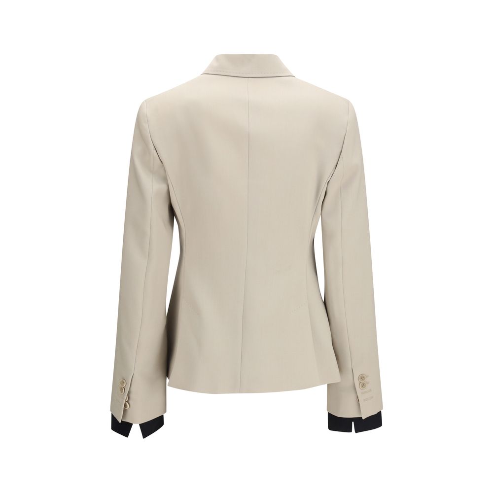 Max Mara Beige Woll-Blazer Oves Aries-2