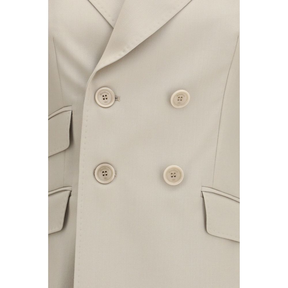 Max Mara Beige Woll-Blazer Oves Aries-3