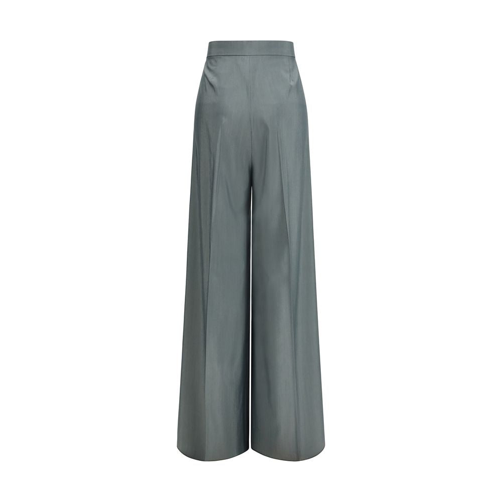 Max Mara Bicolor Wool Oves Aries Casual Pants-2