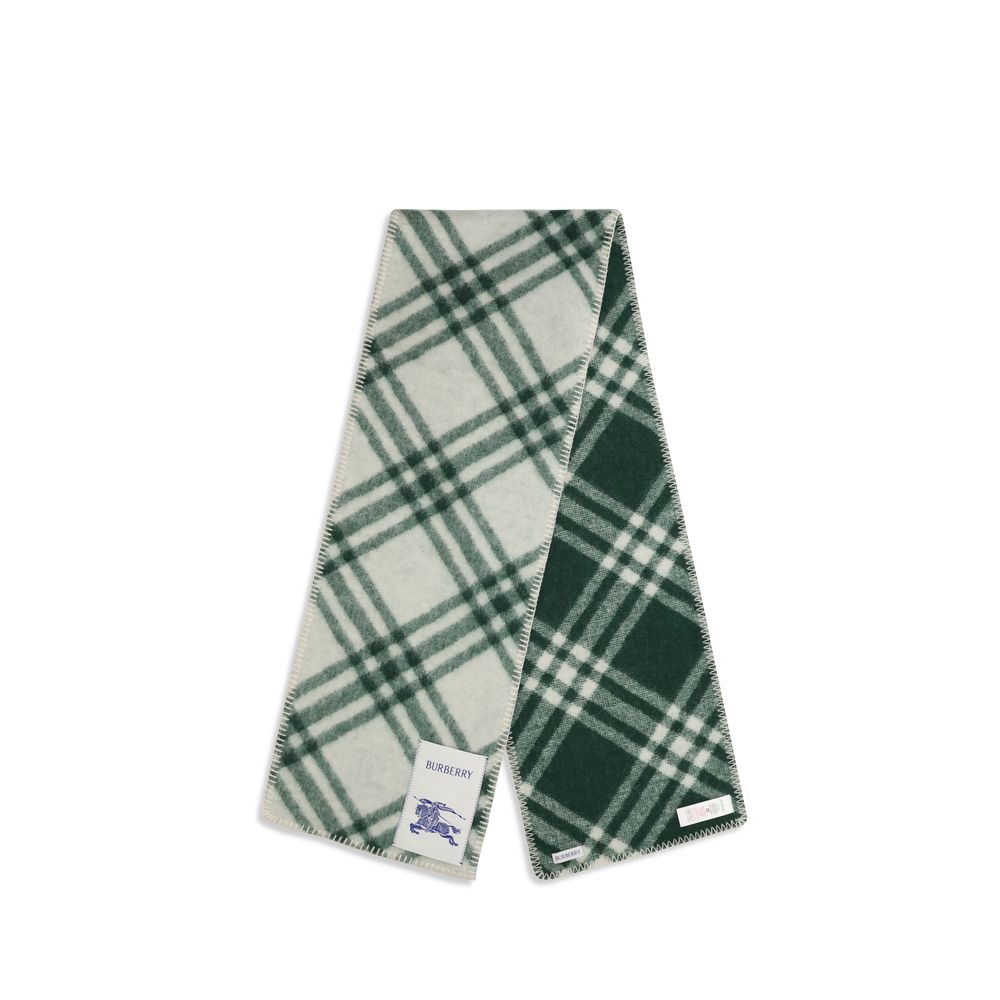 Burberry Bicolor Wool Oves Aries Schal-2
