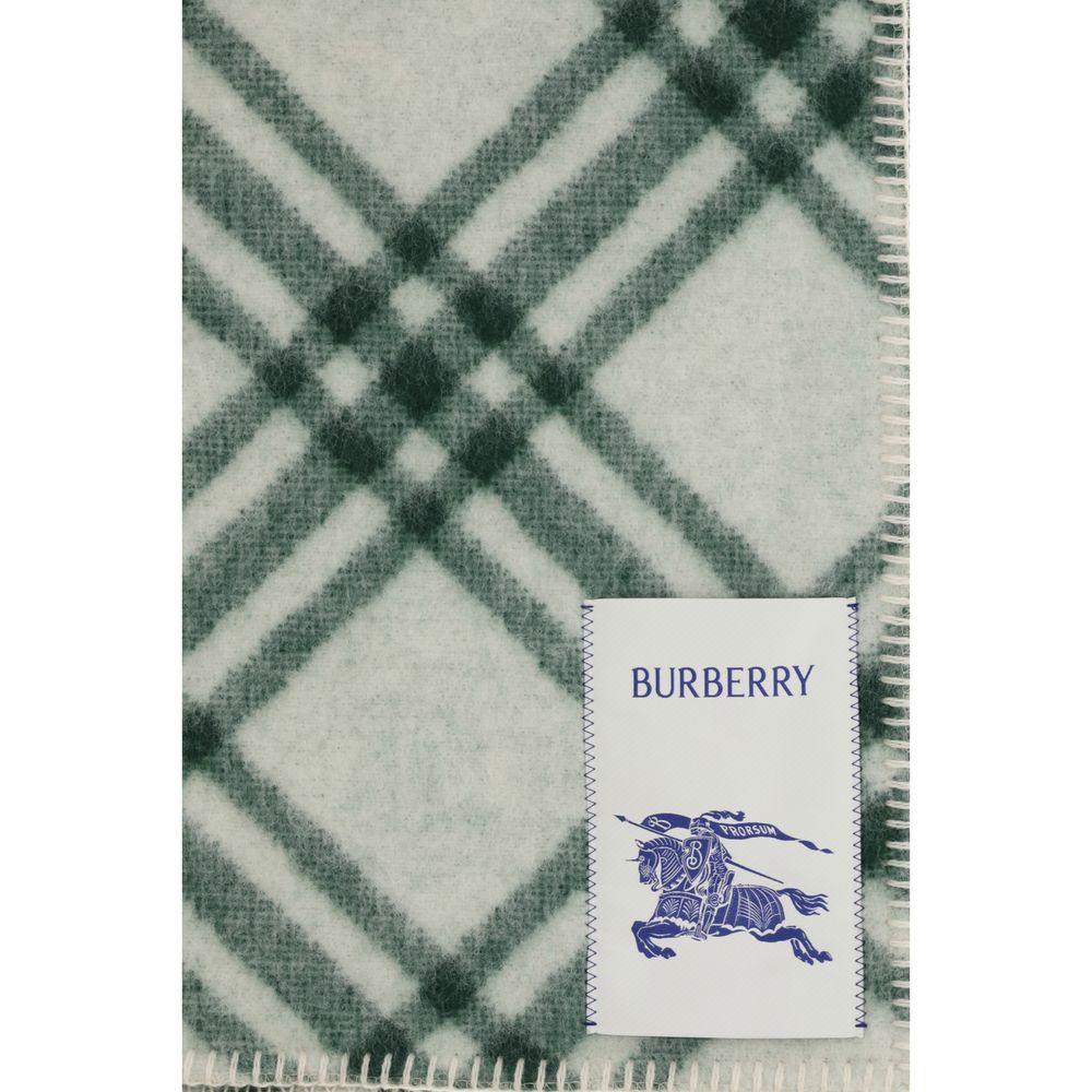 Burberry Bicolor Wool Oves Aries Schal-3